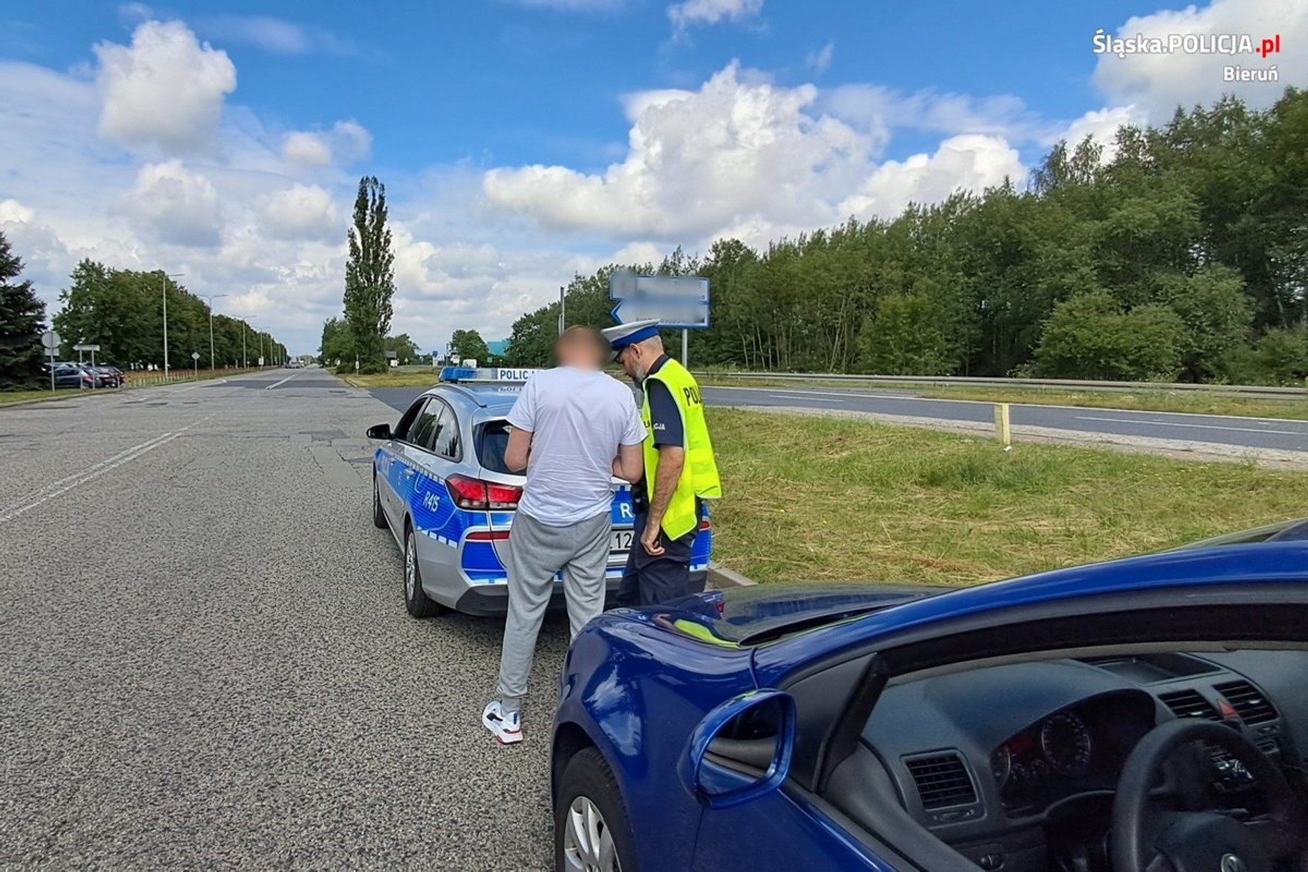 Policjanci prowadzili specjalną akcję. Wykorzystali specjalistyczny pojazd