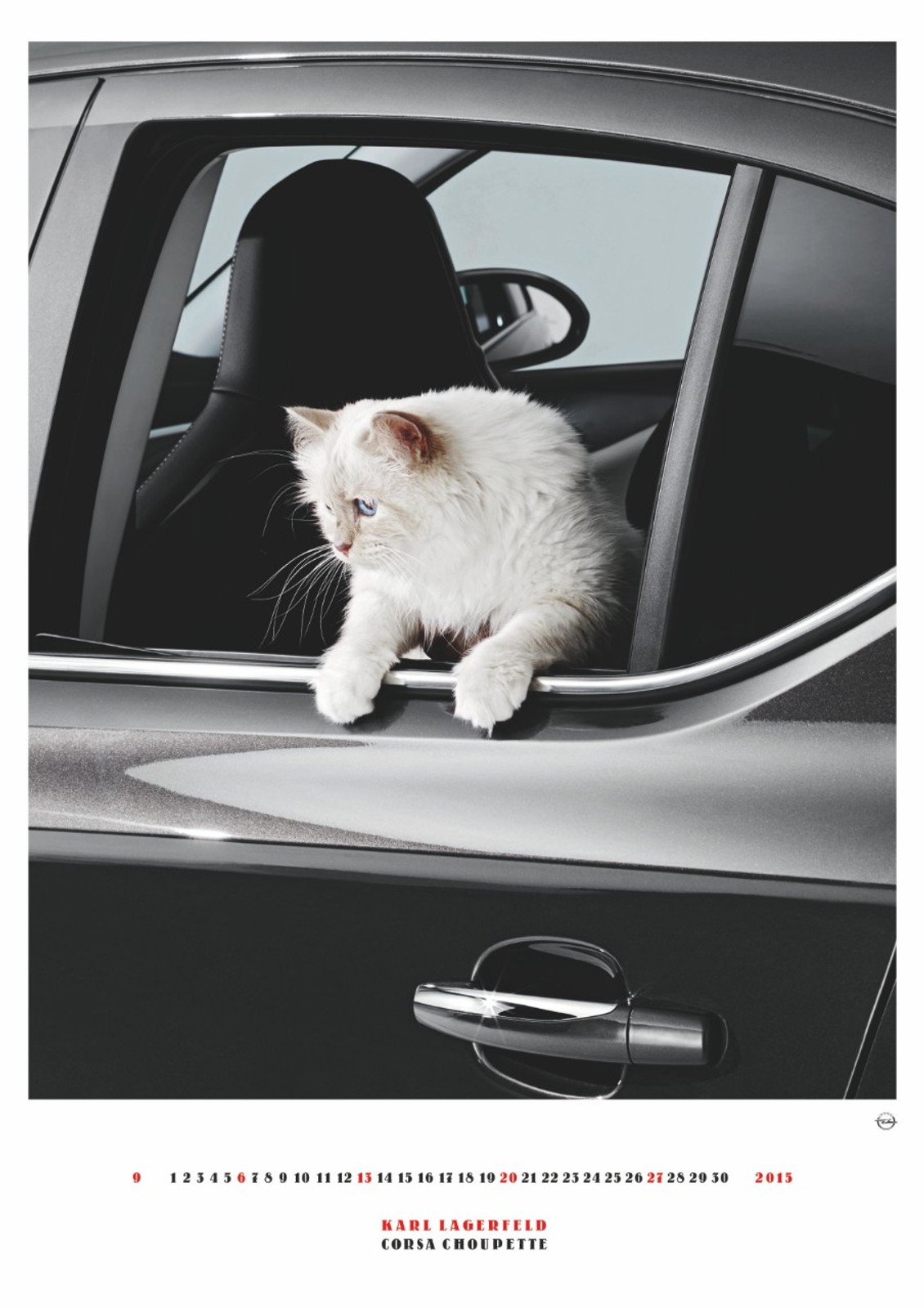 Opel Corsa - koci kalendarz