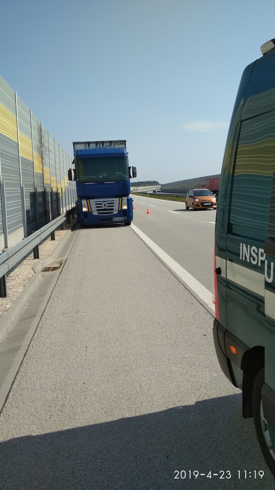 Pijany kierowca ciężarówki