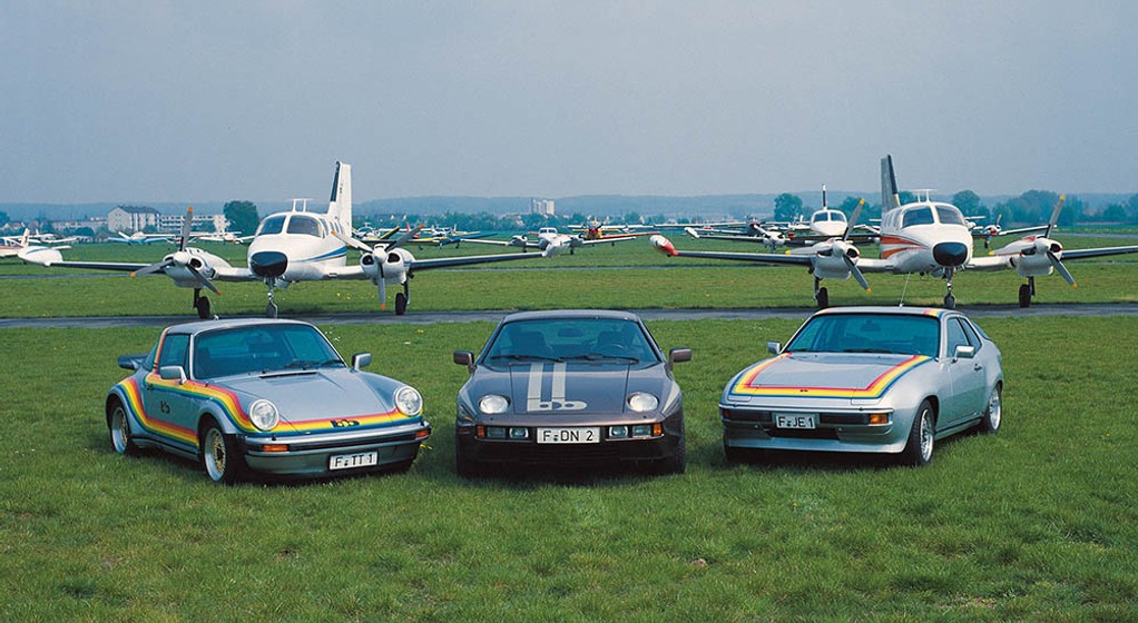 Porsche 911 Turbo Targa – w kolorach tęczy