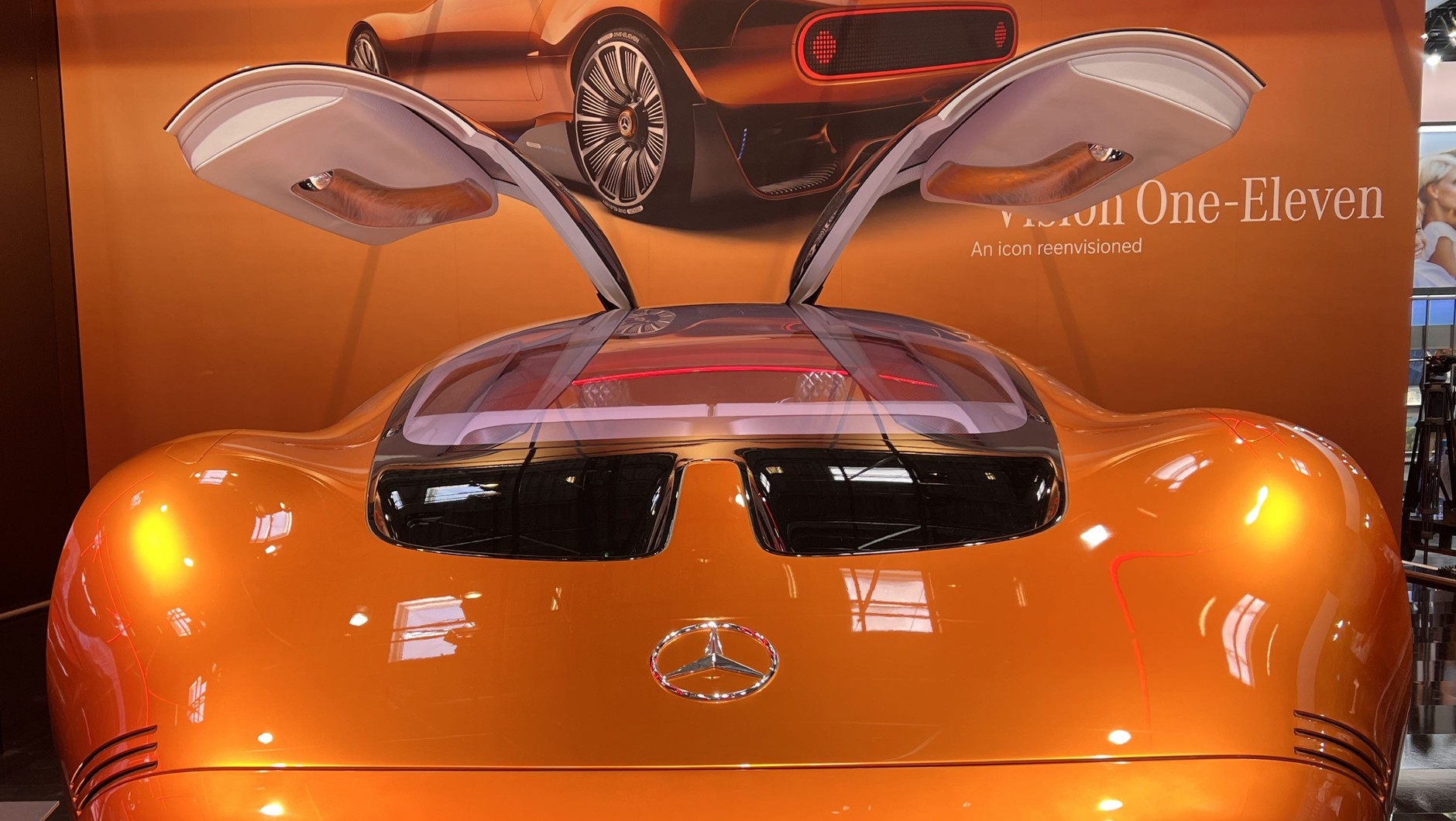 Mercedes Vision One-Eleven na salonie IAA Mobility 2023 w Monachium