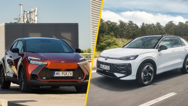 Toyota C-HR i VW T-Roc