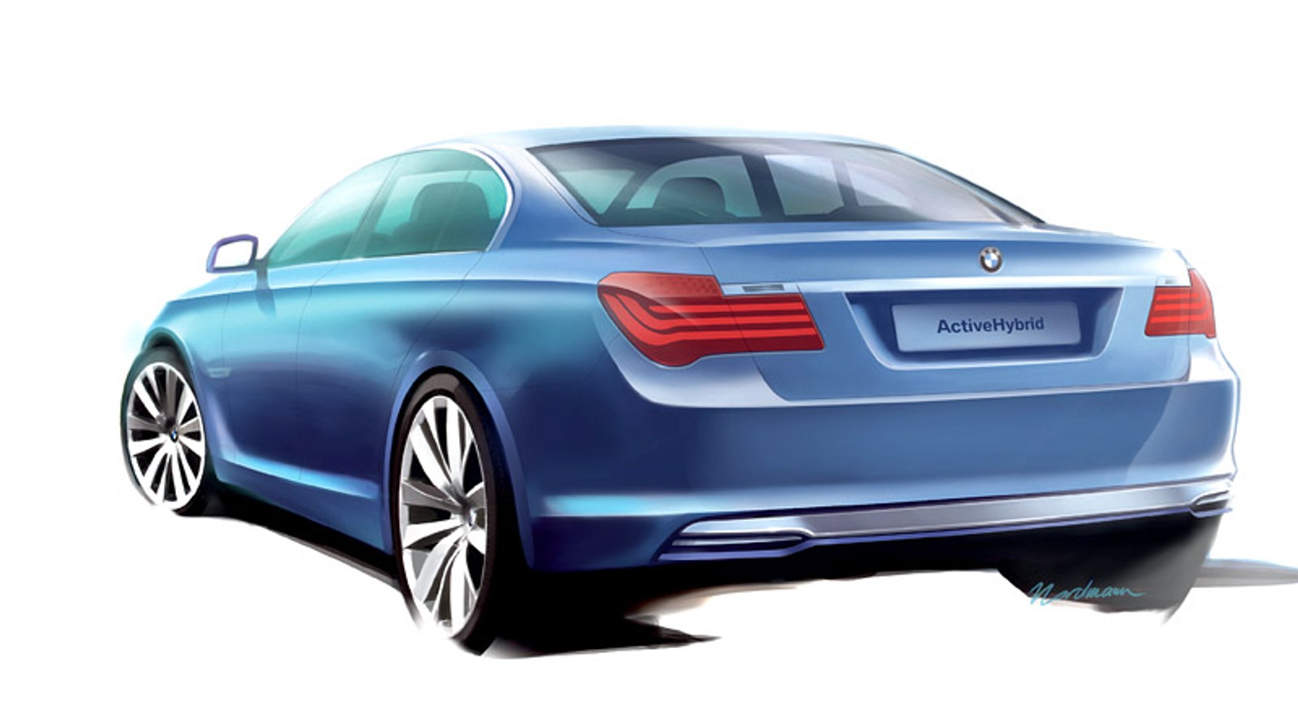 Paryż 2008: BMW 7 ActiveHybrid Concept: monachijska odpowiedź na LS 600h