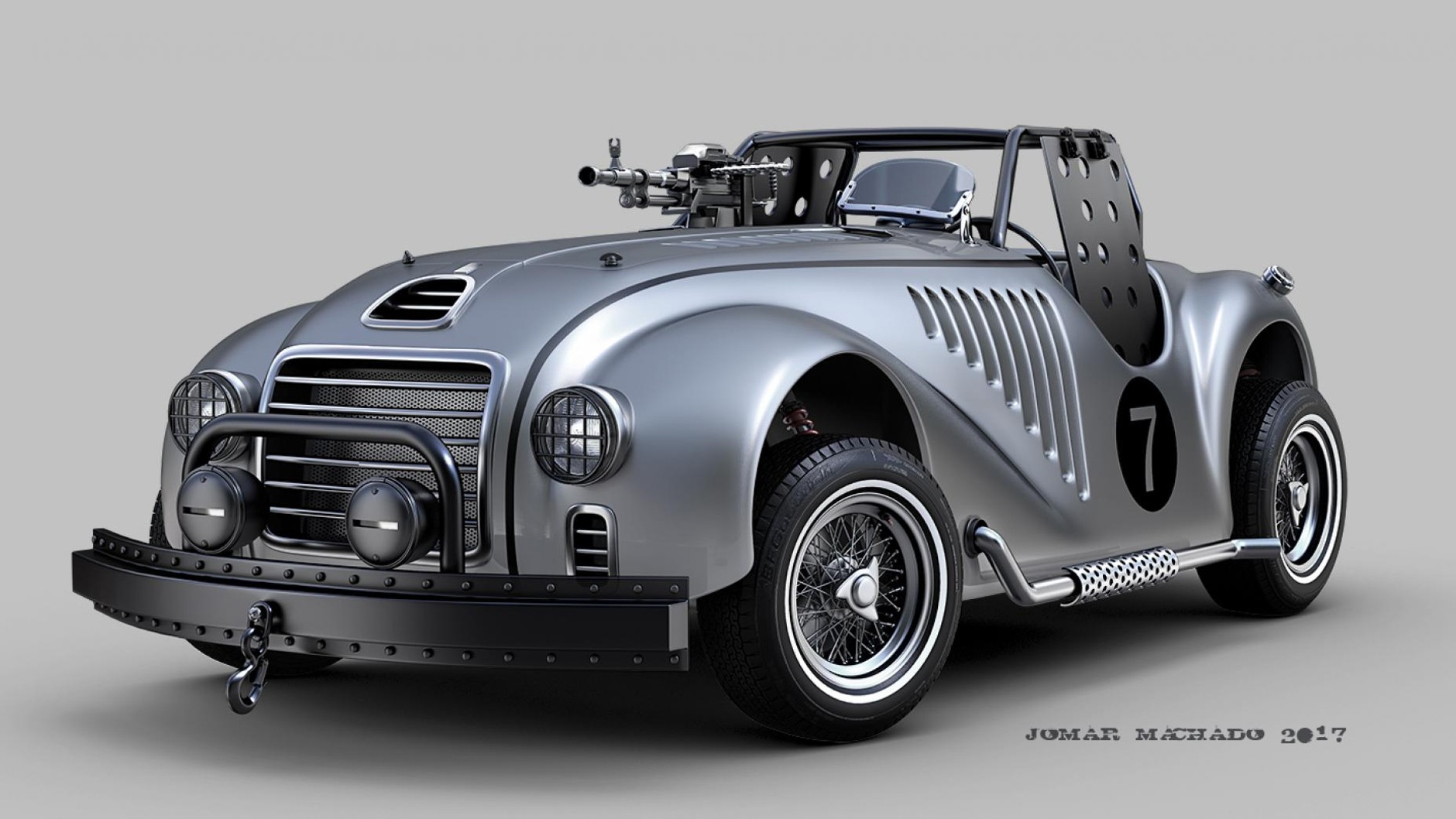 Wizje postapokaliptycznych samochodów