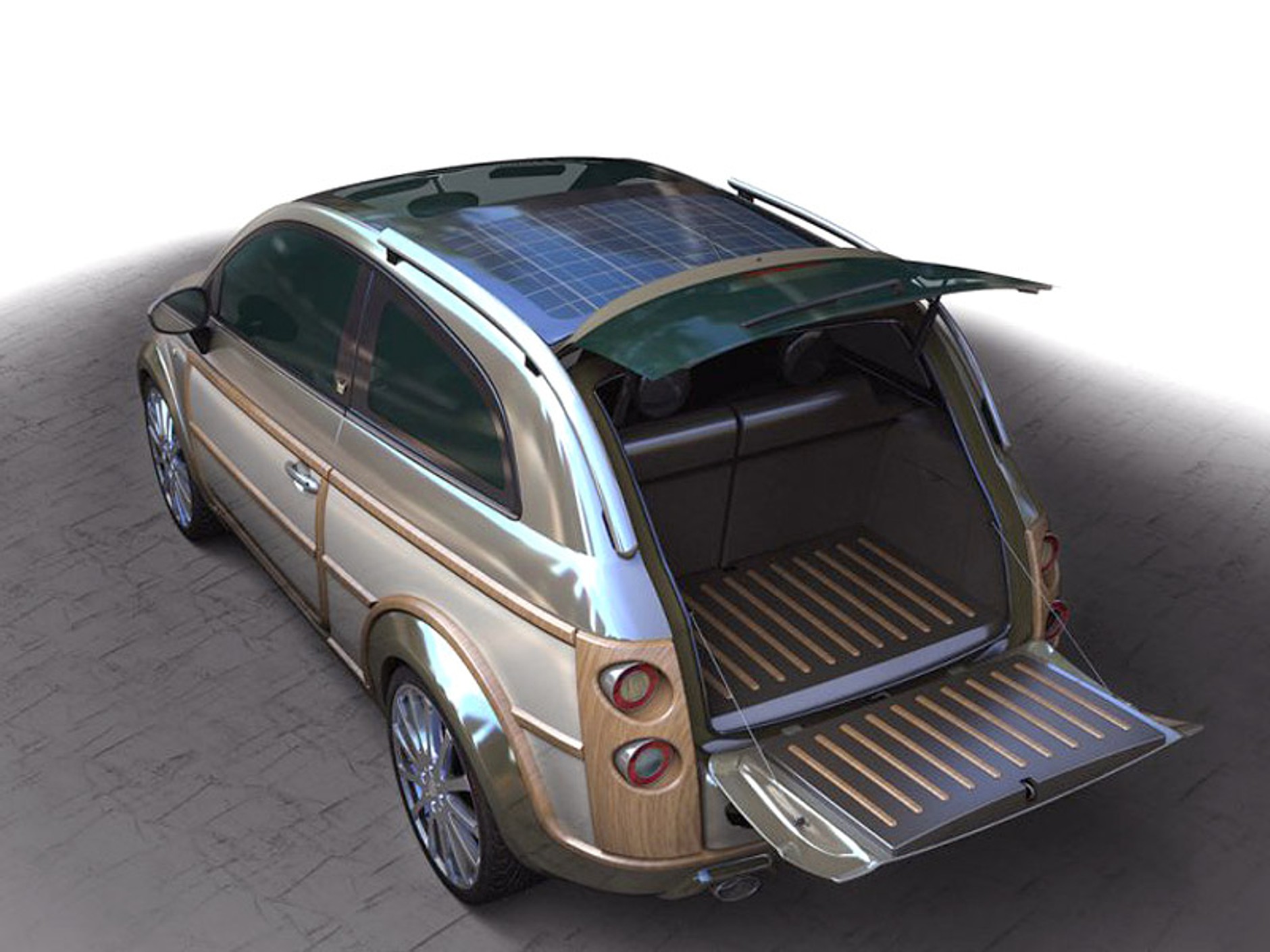 Fiat 500 WoodyWagon: drewniane nadwozie z Carozzeria Castagna