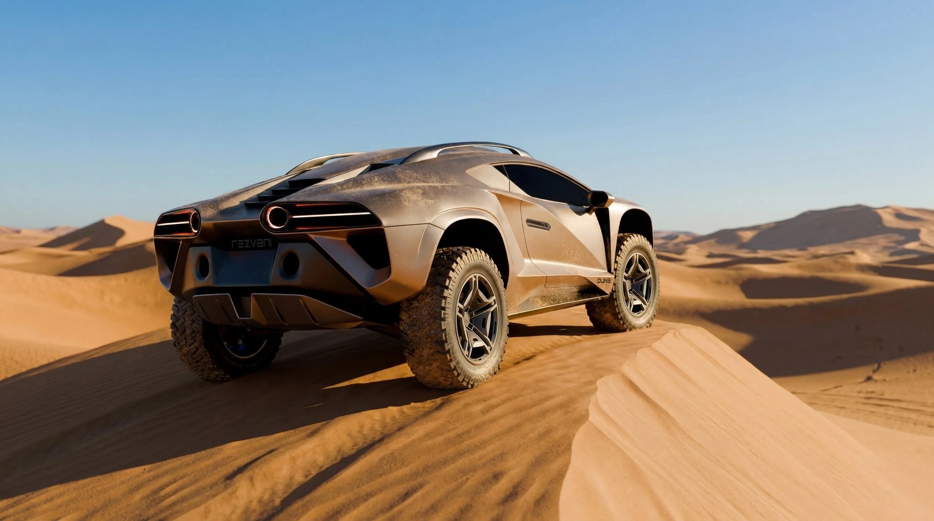 Rezvani Dune przypomina dakarową rajdówkę