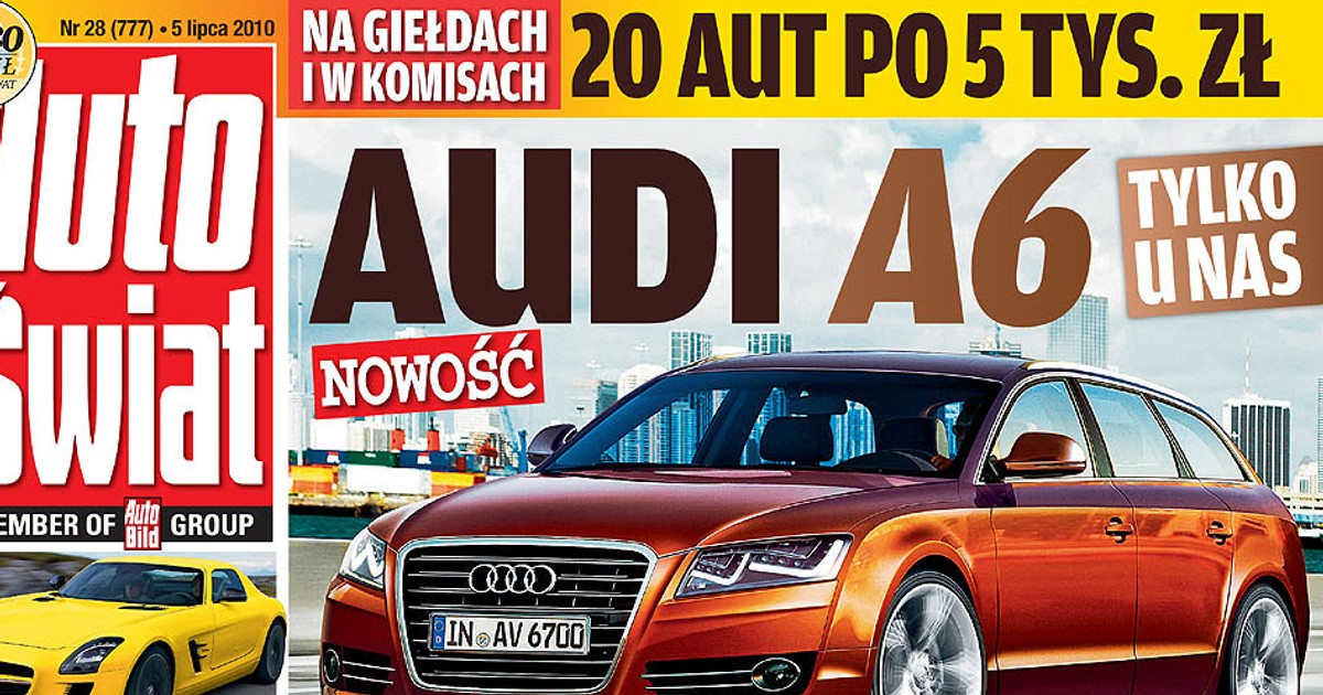 Nowe Audi A6: As w rękawie