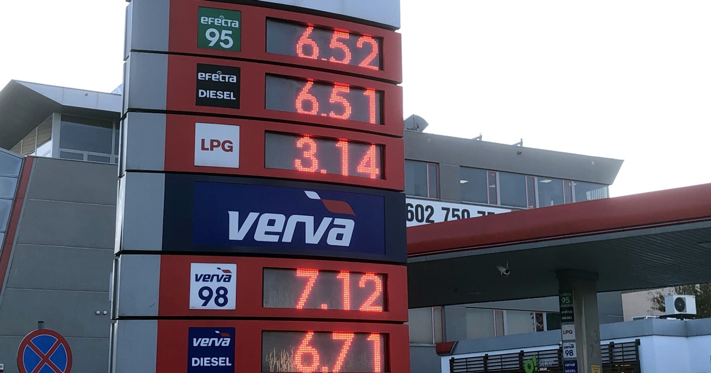 Ceny paliw na Orlenie, 2 listopada, Warszawa
