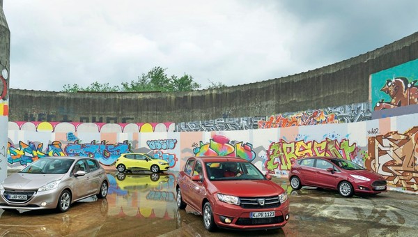 Dacia Sandero kontra Fiesta, Peugeot 208 i Clio: tanio i dobrze: czy to możliwe?
