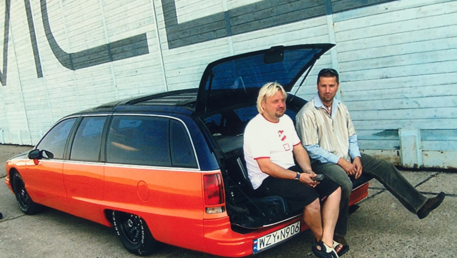 Maciej Zientarski z Maciejem "Siwym"  Pruszyńskim