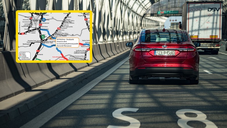 Trasa S8 - planowany remont