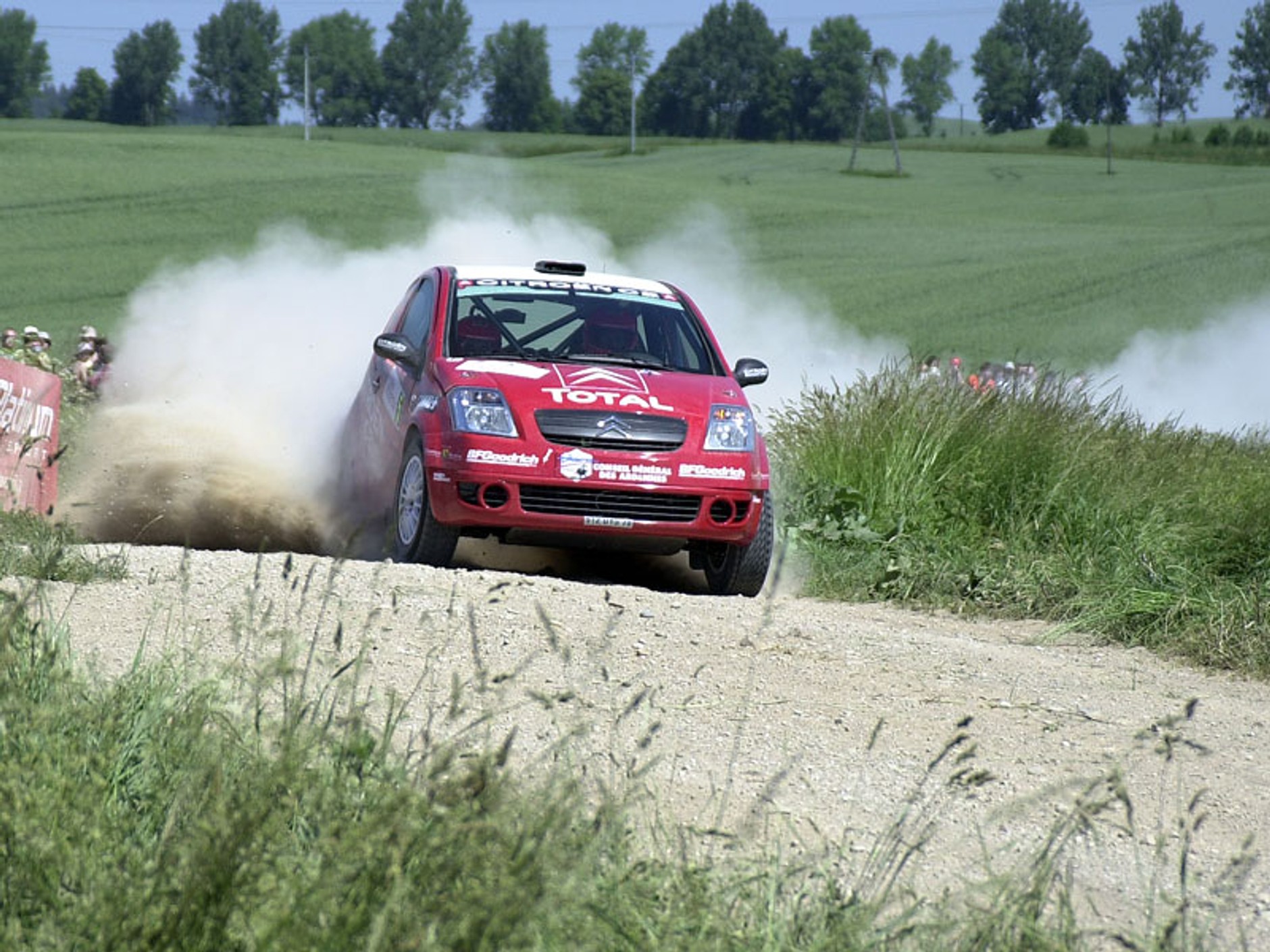 Rajd Polski 2007: wypadek Dudy, kurz i emocje (fotogaleria)