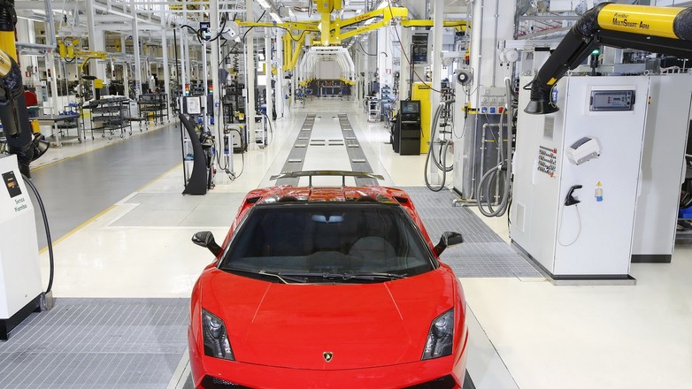 Koniec Lamborghini Gallardo