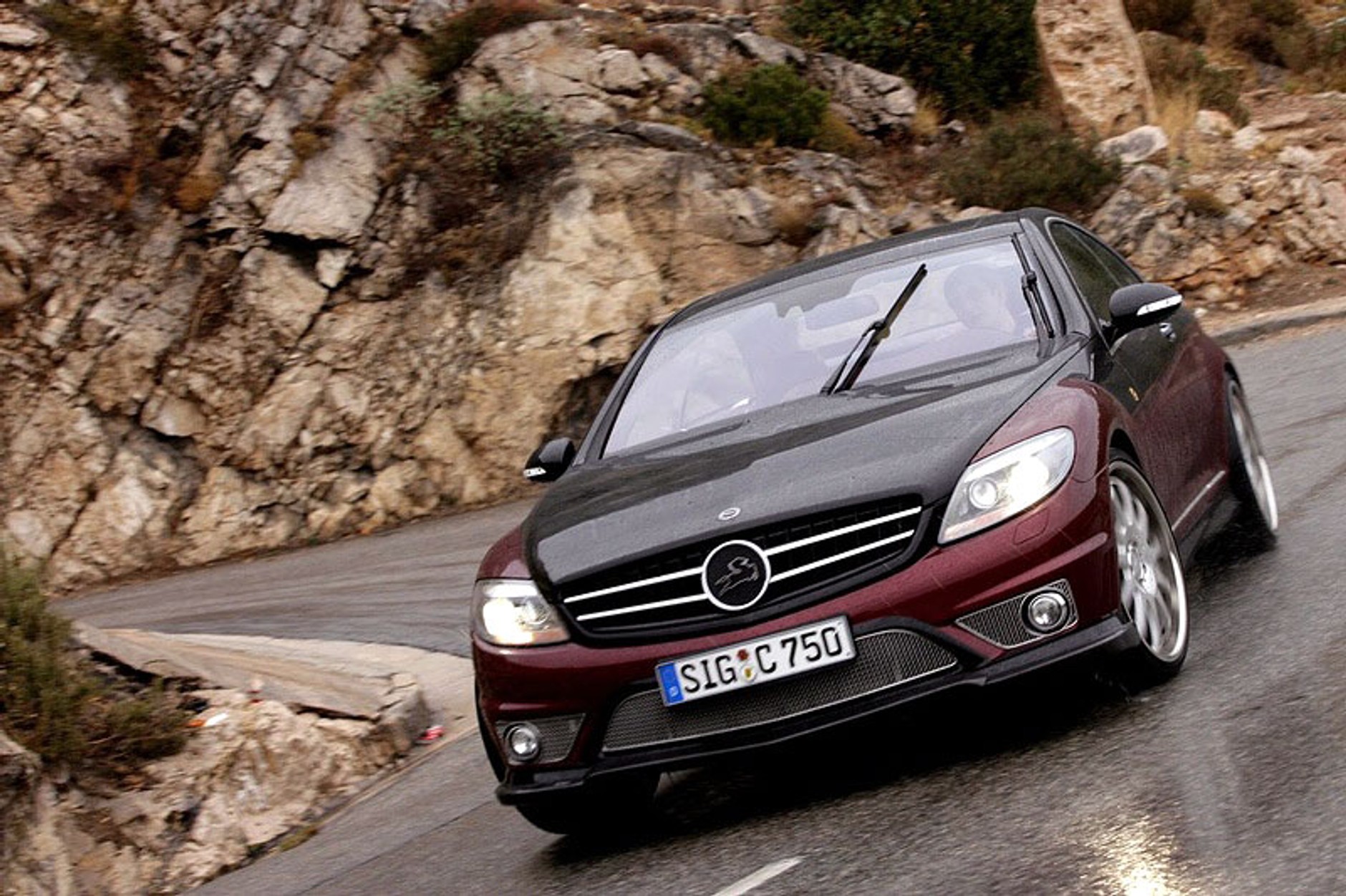 Essen Motor Show 2007: Carlsson Aigner CK65 RS Eau Rouge – dwukolorowy luksus