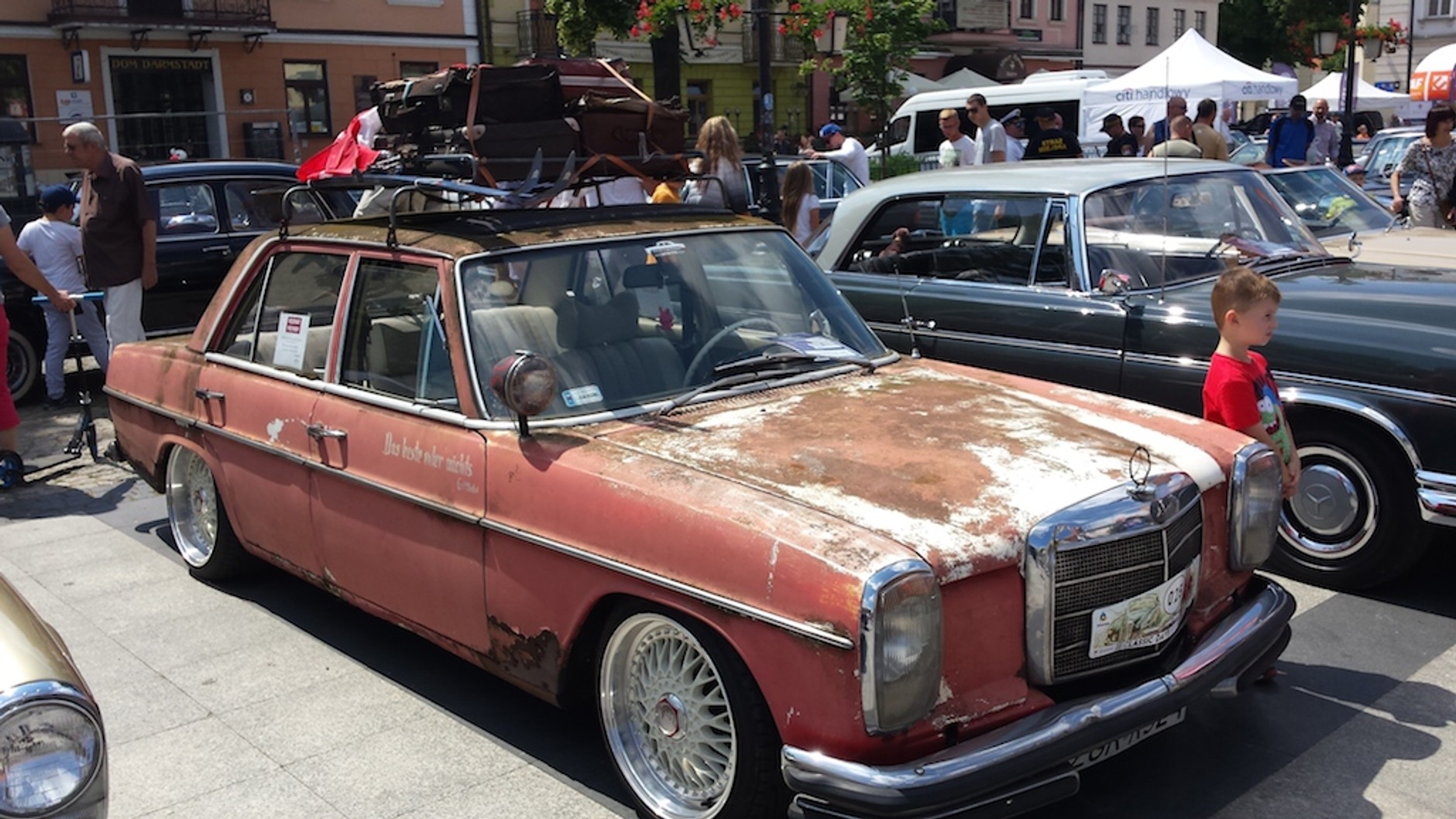 Mercedesem po Wiśle – Płock 2016