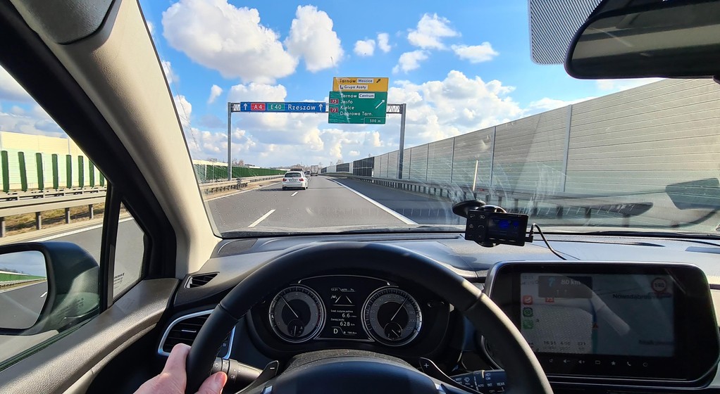 Autostrada A4 okolice Tarnowa