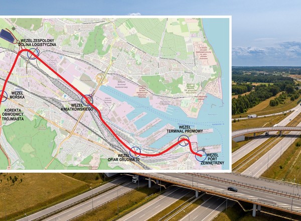 Na północy Polski powstanie Droga Czerwona. Połączy się z S6 i S7