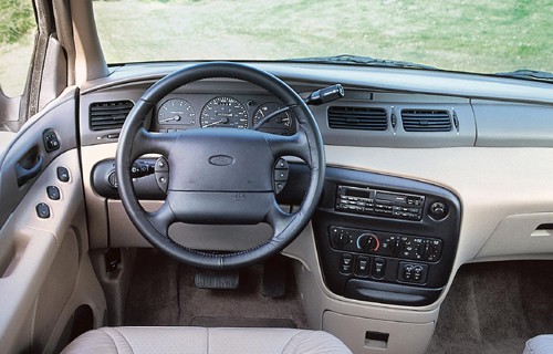 Chryslera Grand Voyager, Ford Windstar, Mercedes V, VW T4 - Rodzinne autobusy