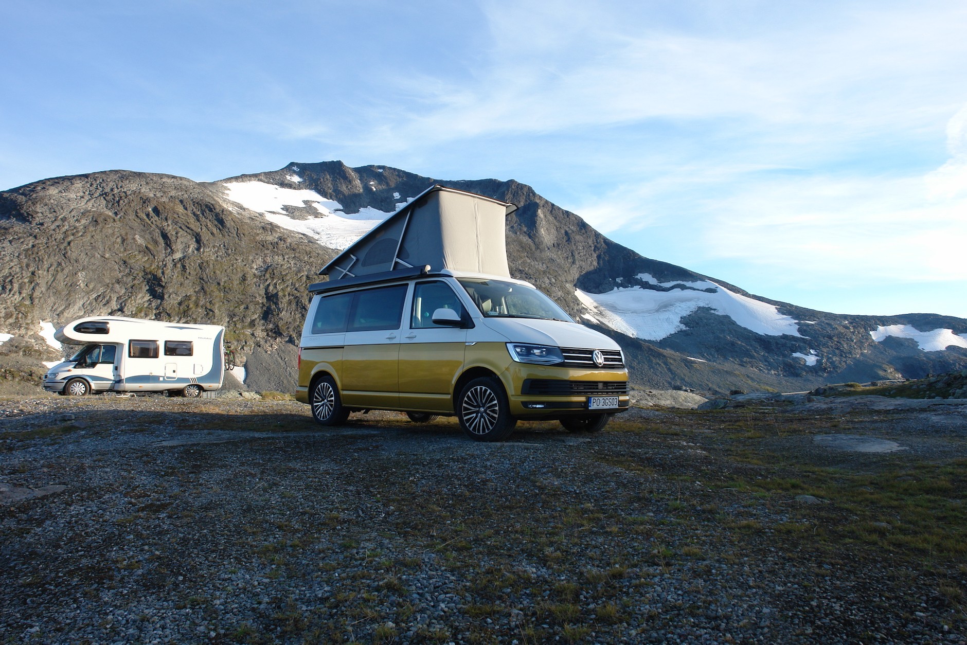 Volkswagen Califroania Ocena w krainie fiordów i trolli