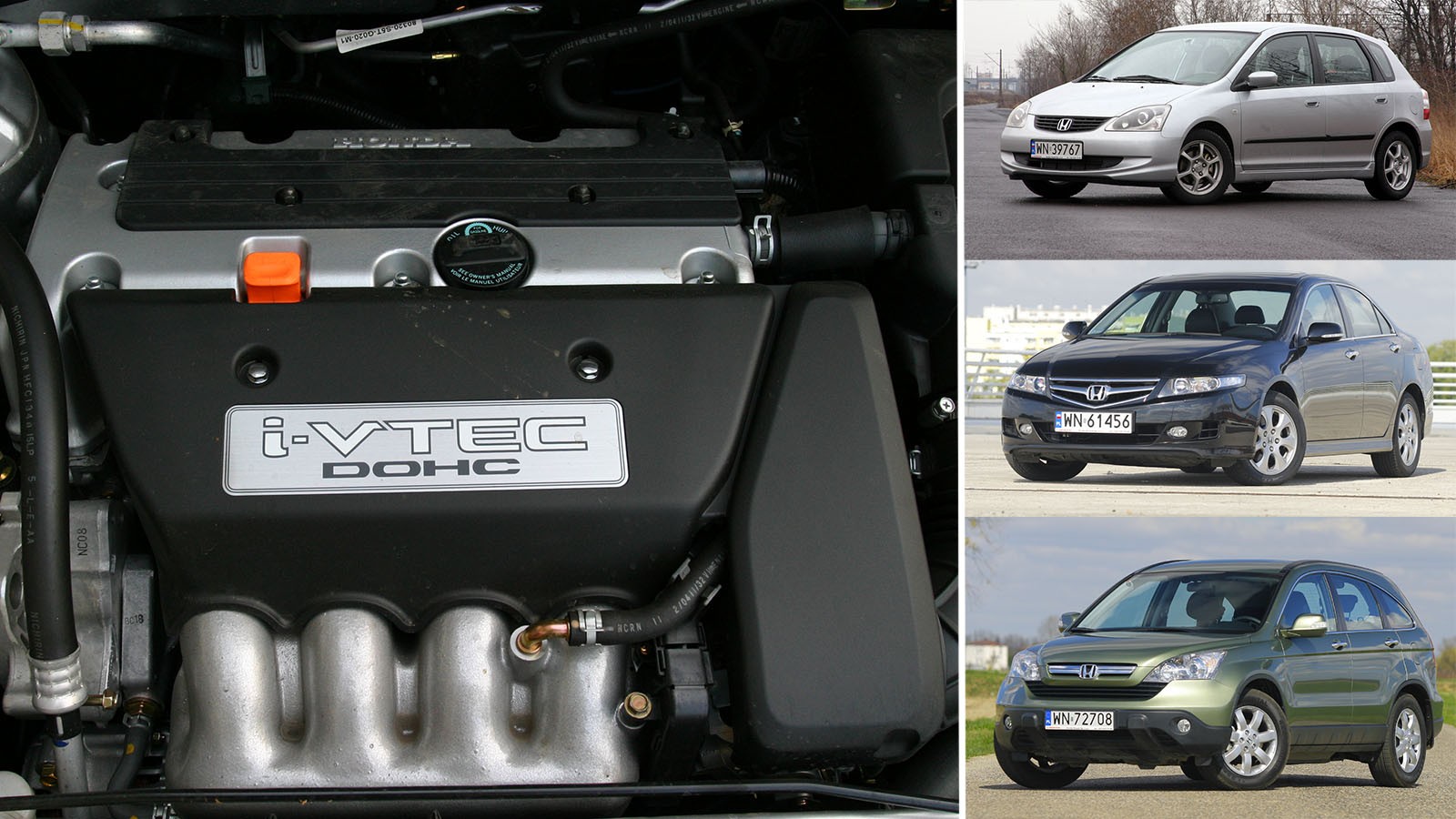 Honda 2.0 i 2.4 (od 2001 r.); koszt instalacji LPG: od 2500 zł
