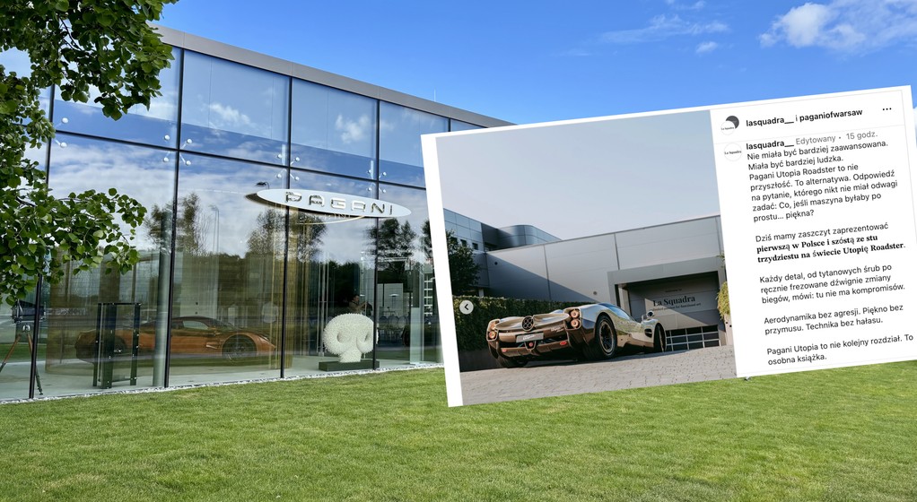 Pierwsze Pagani Utopia Roadster w Polsce