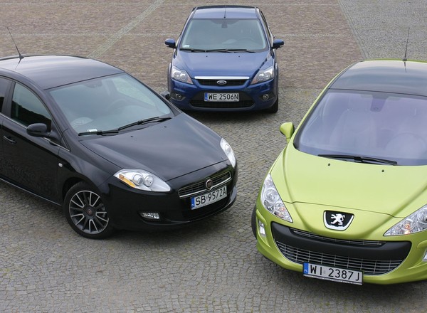 Fiat Bravo kontra Peugeot 308 i Ford Focus - tanie, oszczędne, czy także trwałe?