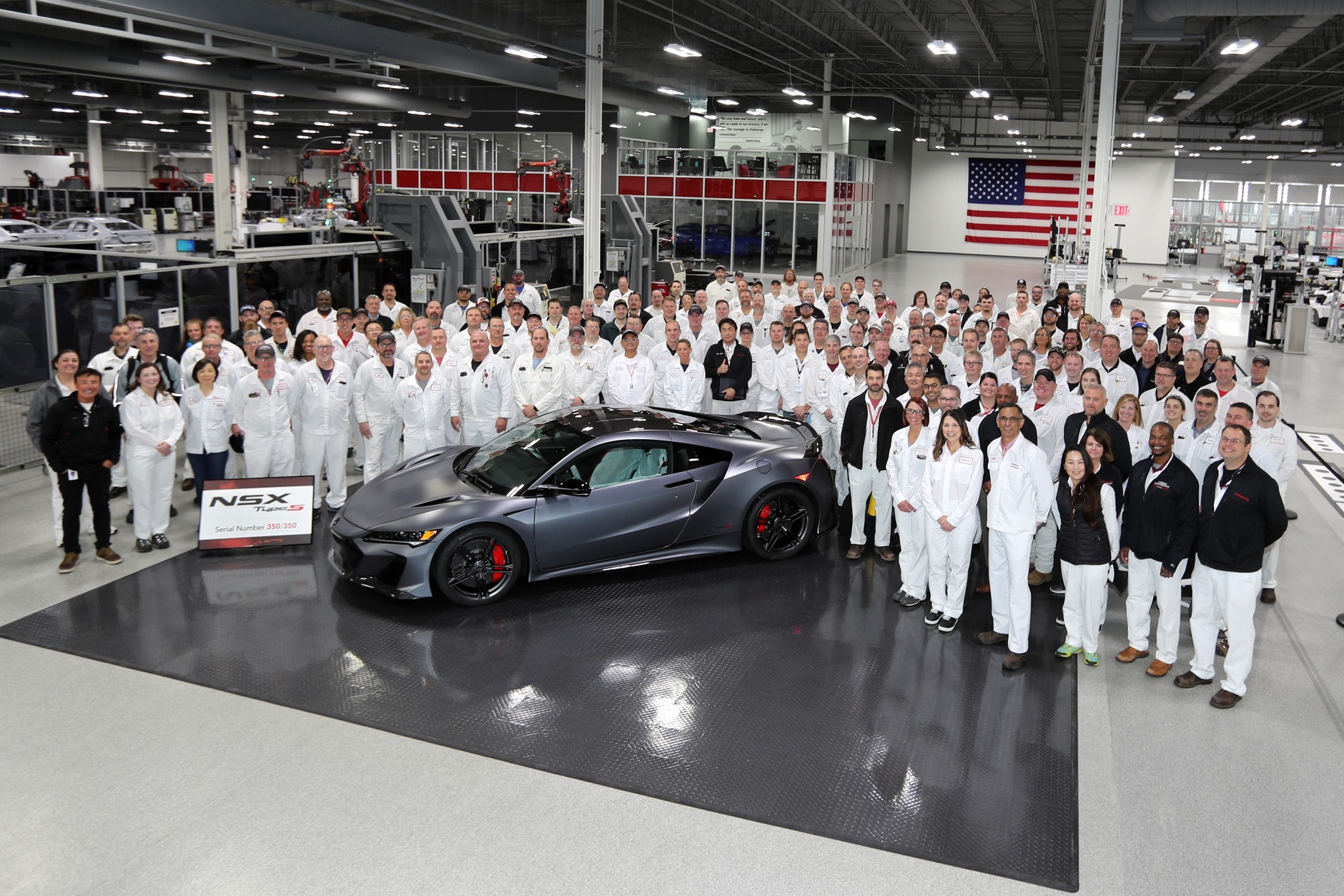 Acura NSX  z ostatniej limitowanej serii