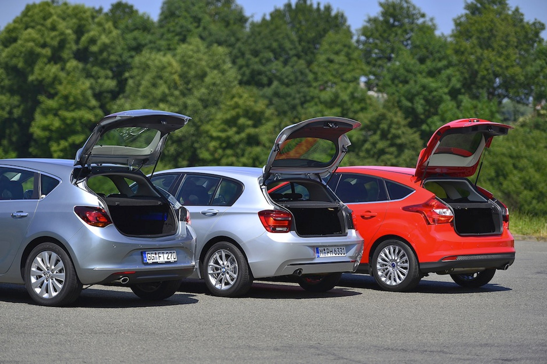 BMW 118i, Ford Focus, Opel Astra - porównanie