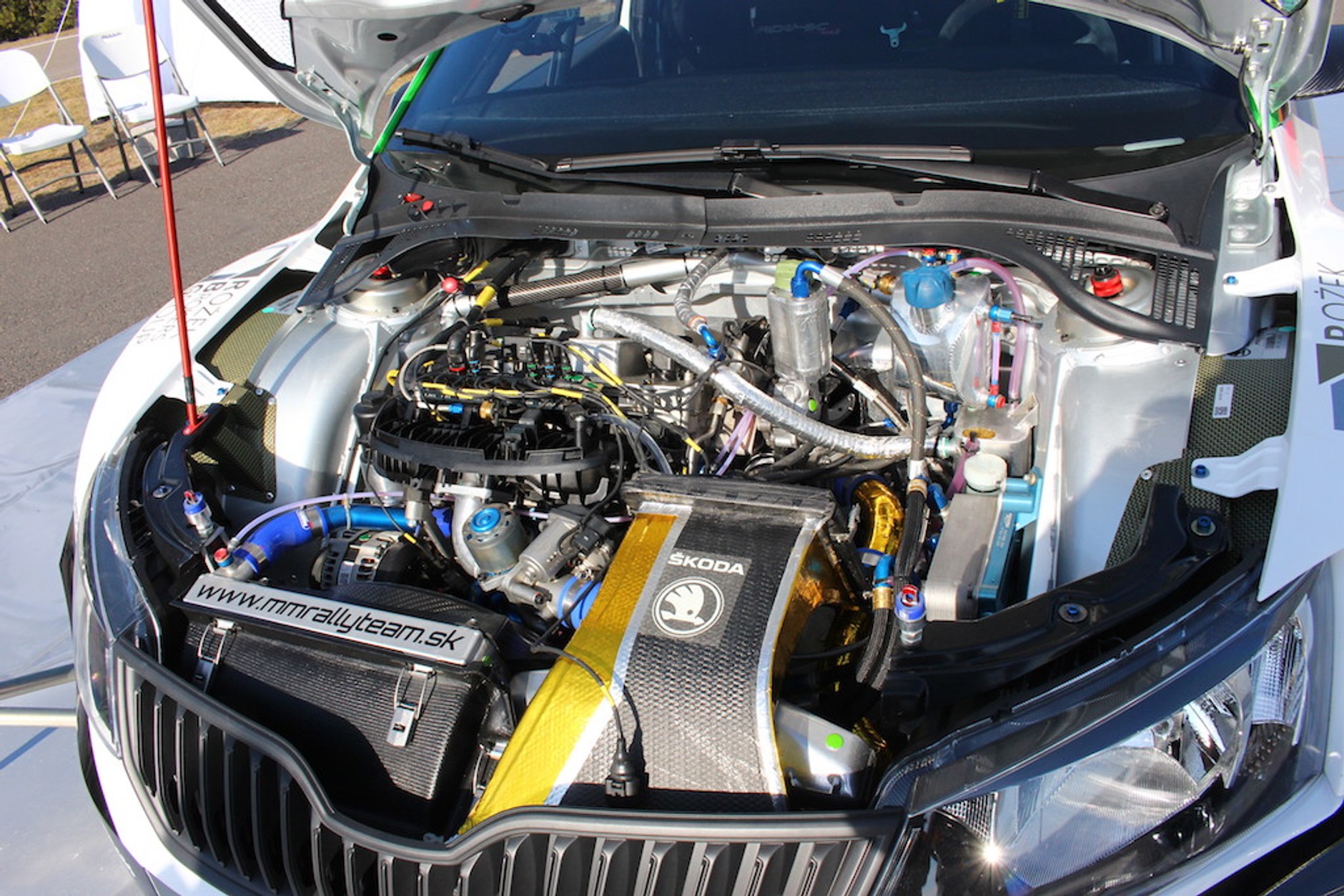 Skoda Fabia R5 i zespół rajdowy Skody