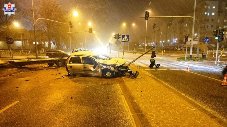 Groźny wypadek w Puławach