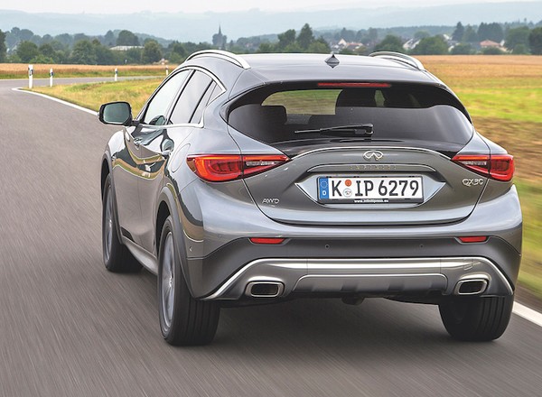 Infiniti QX30 - brat bliźniak GLA