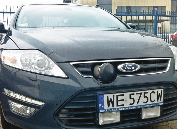 Numery rejestracyjne aut GITD z fotoradarami na pokładzie