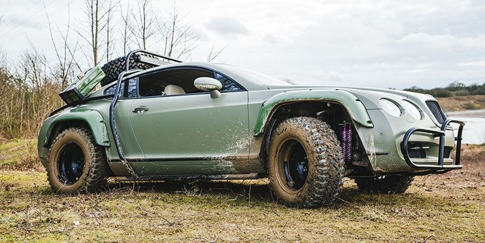 Offroadowy Bentley Continental GT na sprzedaż