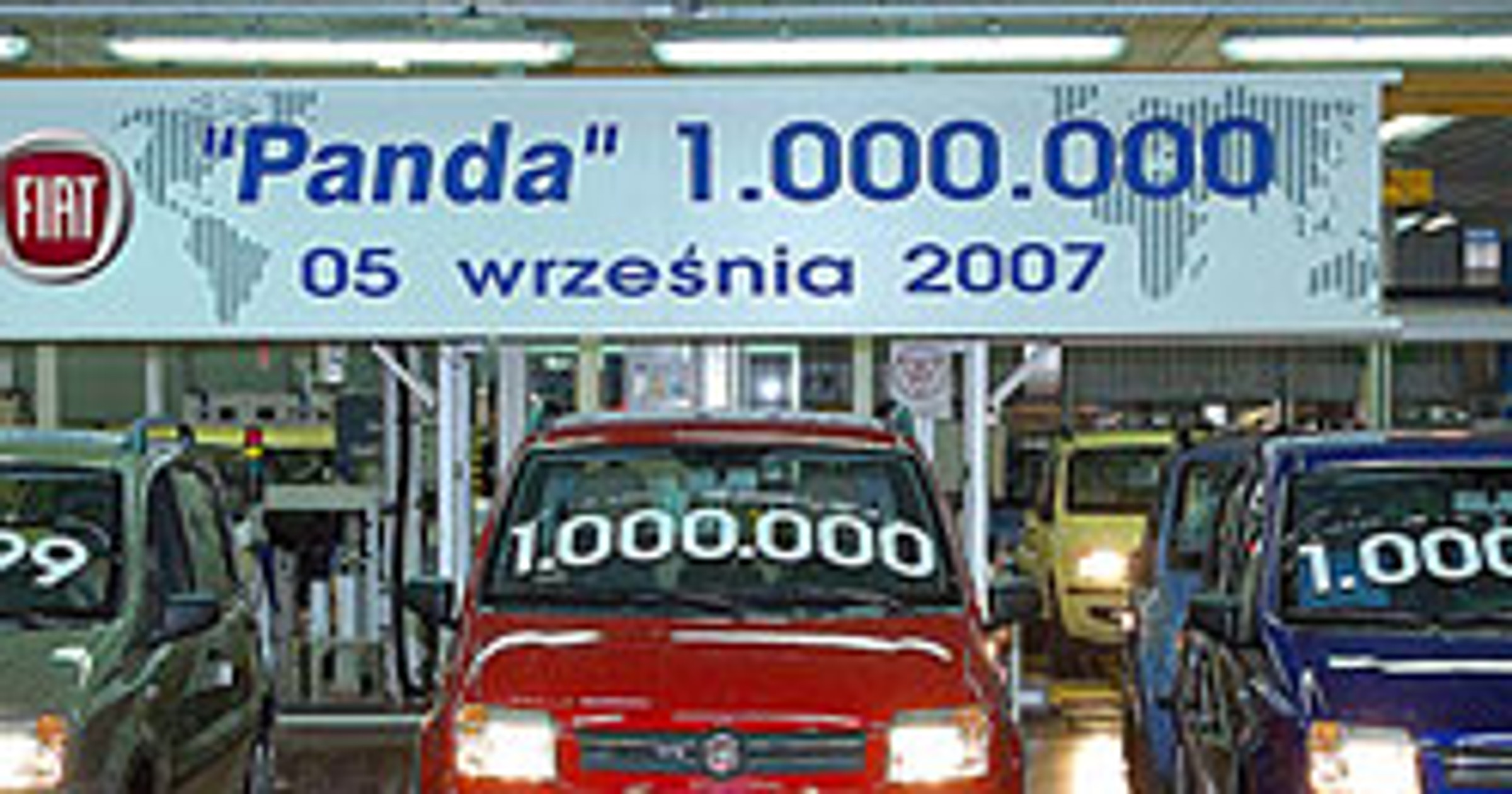 Fiat: 1 000 000 Panda wyprodukowana w Tychach!