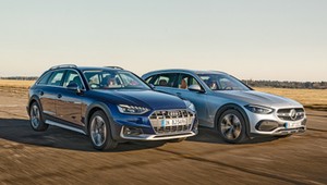Mercedes klasy C kontra Audi A4 - które uterenowione kombi z dieslem jest lepsze?