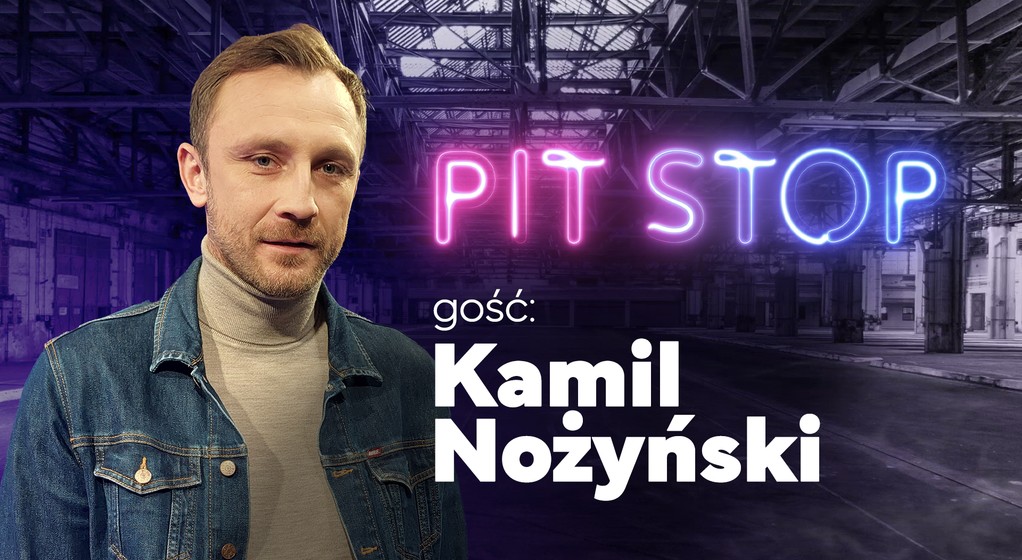 Kamil Nożyński w programie Auto Świat Pit Stop