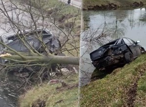 Zderzył się z innym autem, a potem było już tylko gorzej. Kierowca Opla słono za to zapłaci