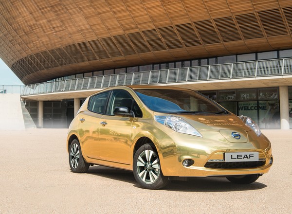 Złoty Nissan Leaf dla medalistów w Rio