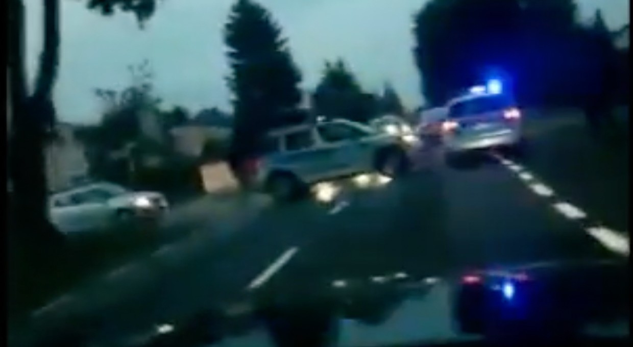 Pościg policyjny pod Sierpcem niczym z filmu sensacyjnego [WIDEO]