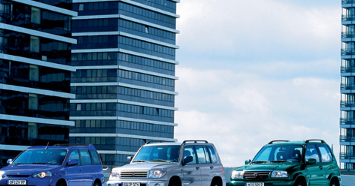 Honda HR-V, Pajero Pinin i Suzuki Grand Vitara - Małe i tanie 4x4