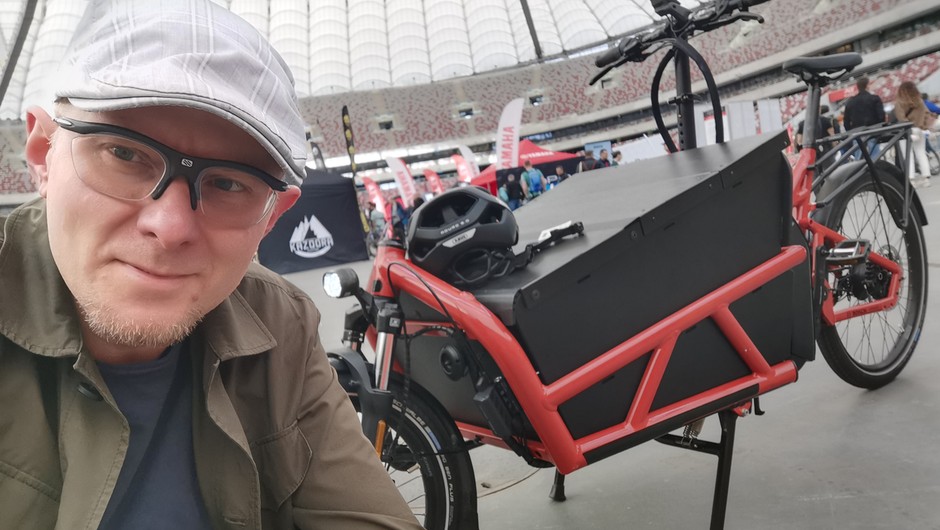 Rower eCargo Riese & Müller ze wspomaganiem Bosch