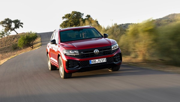 Volkswagen Touareg po liftingu. Jeden szczegół rzuca się w oczy