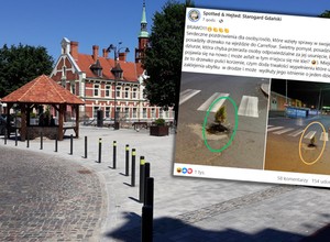 "Kociewski sposób" na łatanie dziur w jezdni. Internauci pękają ze śmiechu [ZDJĘCIA]