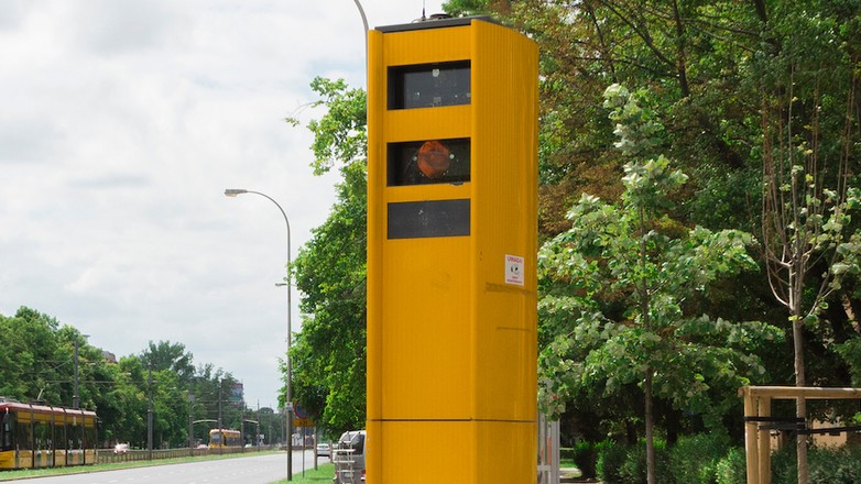 Fotoradar w Warszawie
