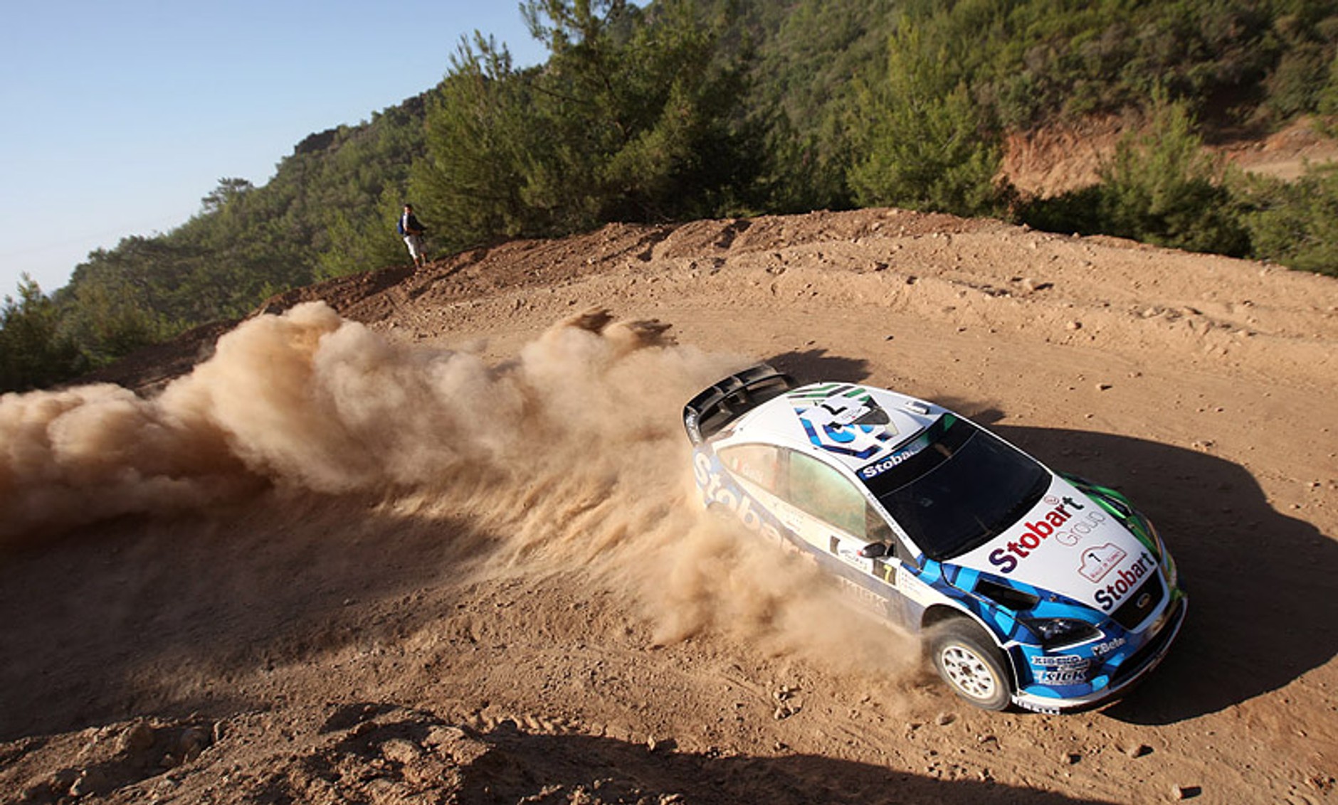 Rajd Turcji 2008: kierowcy Fordów wypuścili Loeba... (relacja z 1. etapu)