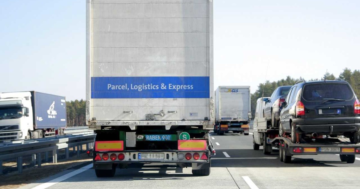 Korek na autostradzie