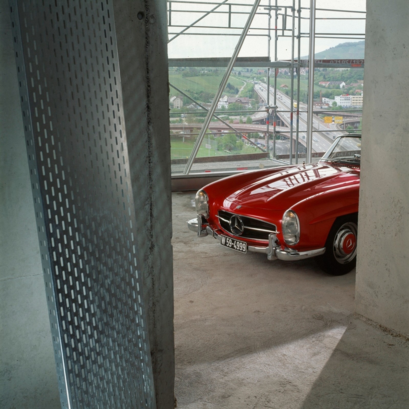 Mercedes 300SL na zdjęciach