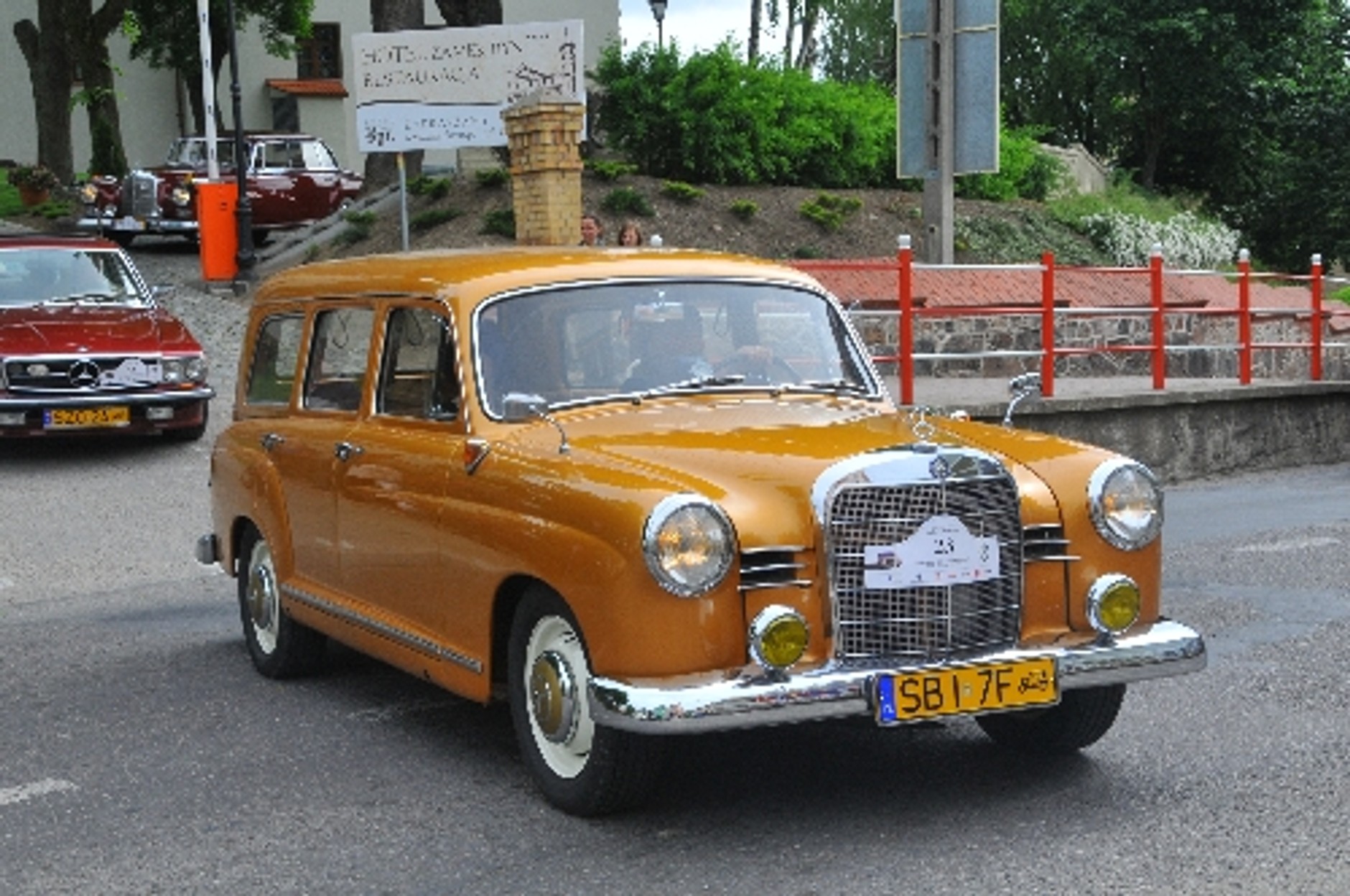 VII Zlot zabytkowych Mercedesów w Rynie