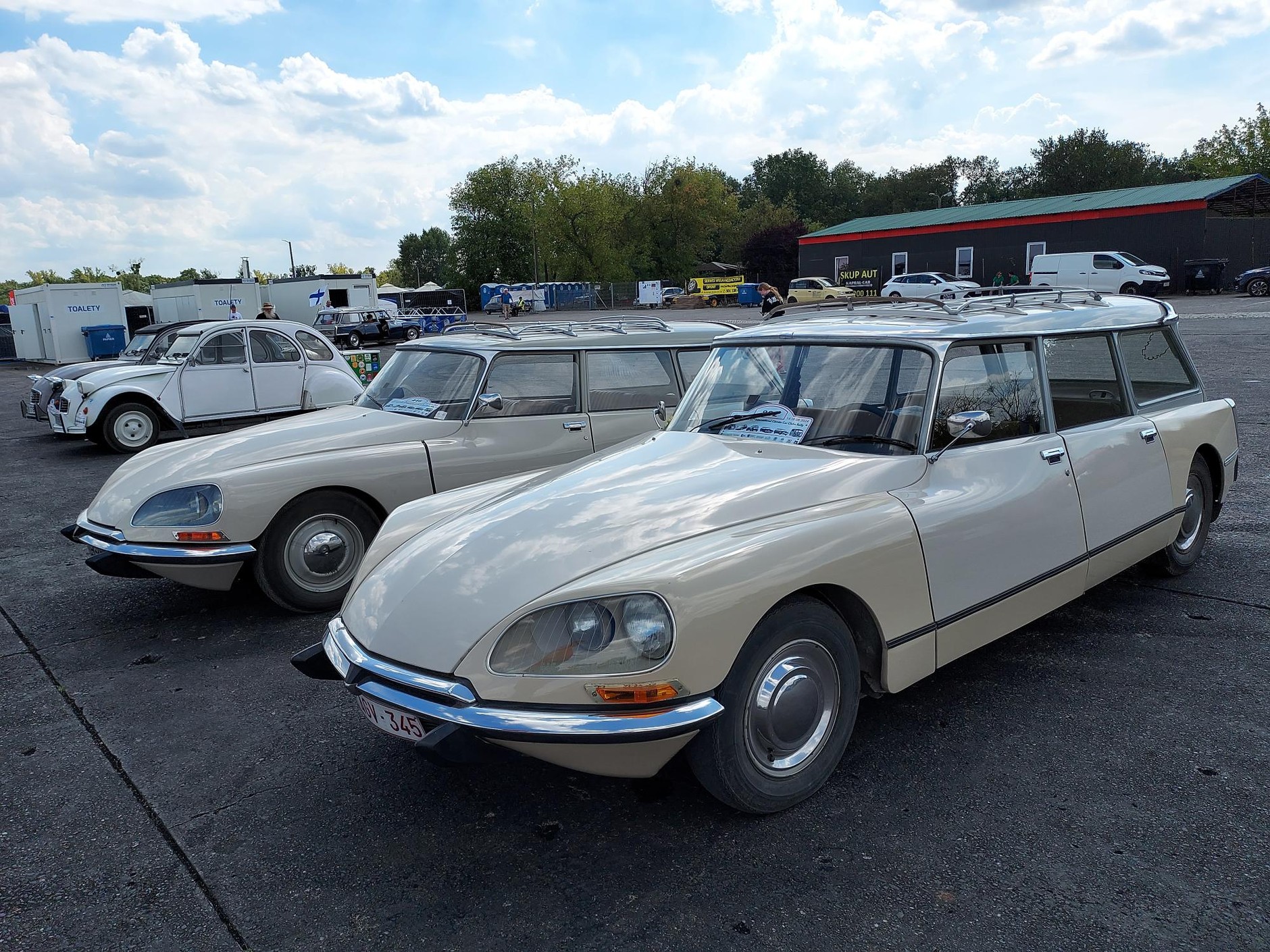 Zlot Citroenów w Toruniu