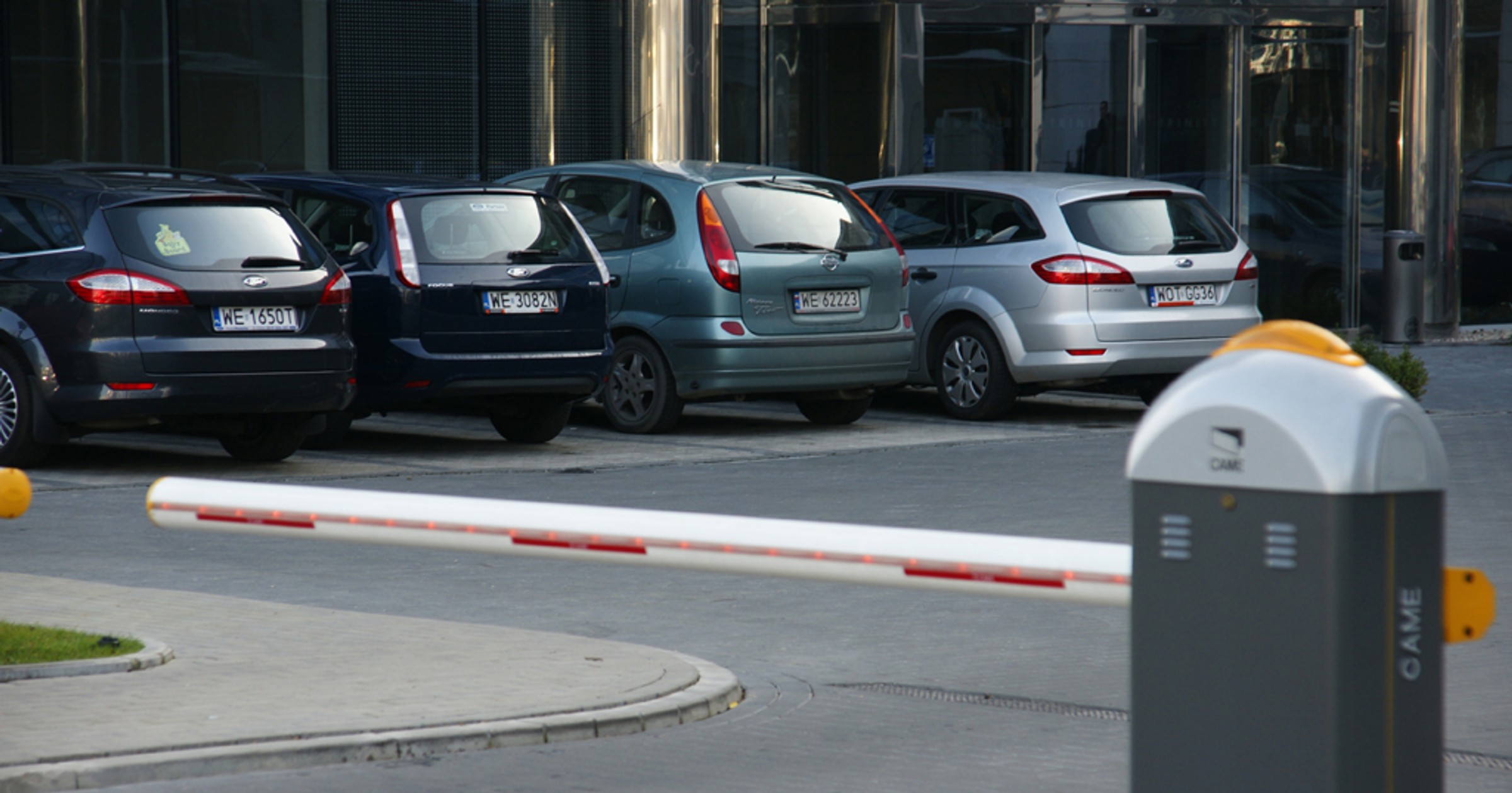 Prywatny parking